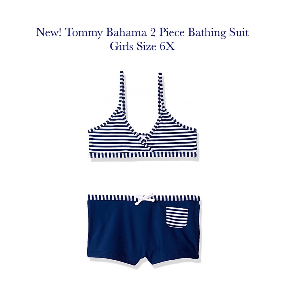 Tommy Bahama 2 Piece Bathing Suit. Size 6X. NWT